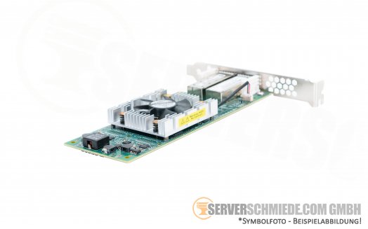 HP StoreFabric SN1000Q QLogic QW972A QLE2662 2x 16Gb FibreChannel FC PCIe x8 Controller HBA w/o SFP+ aktiv