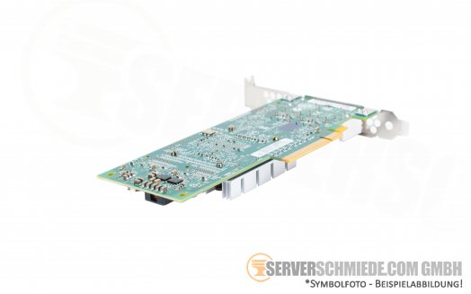 HP StoreFabric SN1000Q QLogic QW972A QLE2662 2x 16Gb FibreChannel FC PCIe x8 Controller HBA w/o SFP+ aktiv
