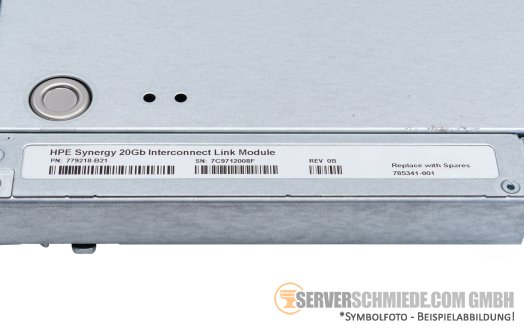 HP Synergy 12000 Blade 20G Interconnect Switch Link Module 2x extern CXP 120G 12x intern CXP 20G 779218-B21