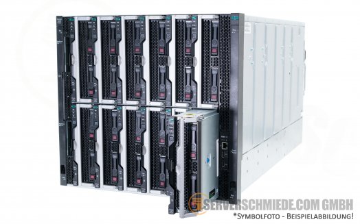 HP Synergy 12000 Blade Server Chassis Enclosure 6x PSU 10x FAN 1x FLM Frame link modules P06011-b21 797740-B21