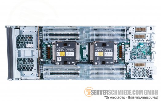 HP Synergy 480 G10 Gen10 Blade Server 2x Intel Xeon Scalable 3647 2x SFF SAS SATA 24x DDR4 ECC RAM Raid