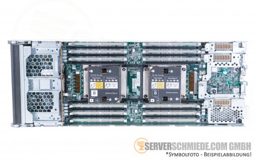 HP Synergy 480 G10 Gen10 Blade Server 2x Intel Xeon Scalable 3647 2x SFF SAS SATA 24x DDR4 ECC RAM Raid