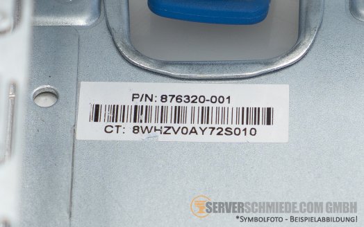 HP Tertiary GPU Riser 1x x16 PCIe 3.0 incl. cage DL380 Gen10 809467-001 876320-001