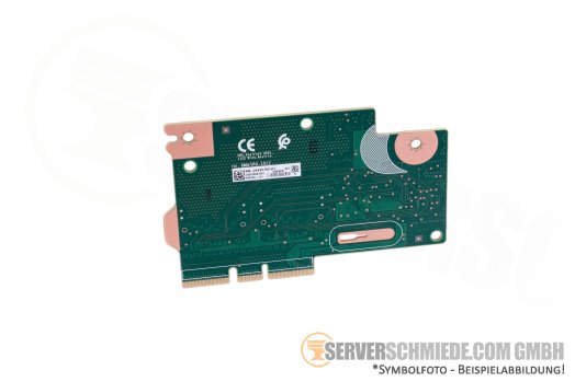 HP Tertiary Riser 2-port 4x NVMe Connect incl. cage DL380 DL385 Gen10 Plus P27093-B21 +NEW+