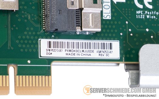 HP Tertiary Riser Kit 2x x16 PCIe 5.0 full profile DL380 Gen11 P48804-B21 +NEW+