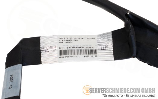 HP Tertiary Riser Kit 2x x16 PCIe 5.0 full profile DL380 Gen11 P48804-B21 +NEW+
