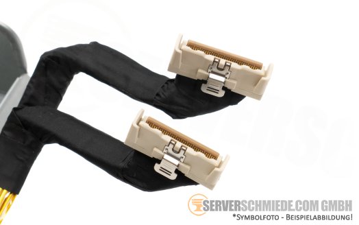 HP Tertiary Riser Kit 2x x16 (x8 lanes) PCIe 5.0 FP full profile incl. cable ML350 Gen12 P53213-001 +NEW+