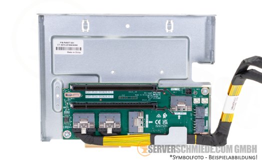 HP Tertiary Riser Kit 2x x16 (x8 lanes) PCIe 5.0 FP full profile incl. cable ML350 Gen12 P53213-001 +NEW+