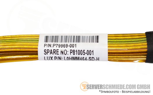 HP Tertiary Riser Kit 2x x16 (x8 lanes) PCIe 5.0 FP full profile incl. cable ML350 Gen12 P53213-001 +NEW+
