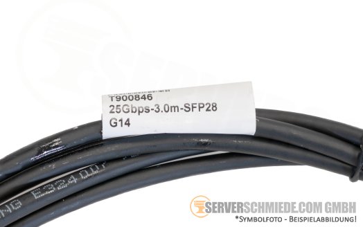 HP X240 3m DAC Direct Attached Kabel cable copper 25Gb SFP28 Copper JL295A Original