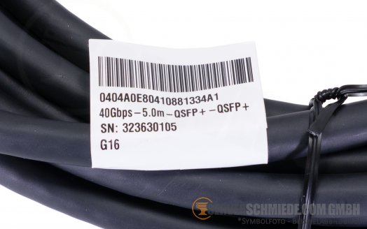 HP X240 5m DAC Direct Attached Kabel cable copper 40Gb QSFP+ Copper JG328A Original