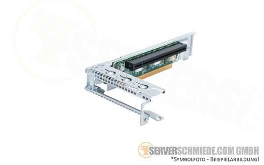 HP XL170r Blade CPU 1 left low Profile Primary riser Slot 1 PCIe x16 + bracket cage 874296- B21