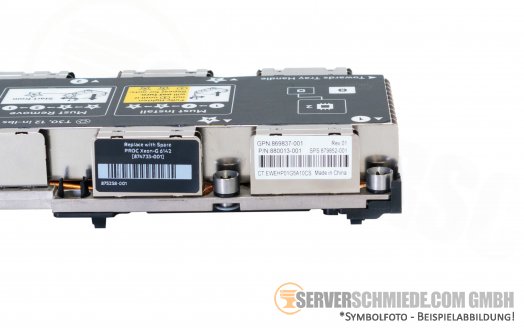 HP XL170r Blade Heatsink CPU Kühler CPU2 879852-001 880013-001 880014-001