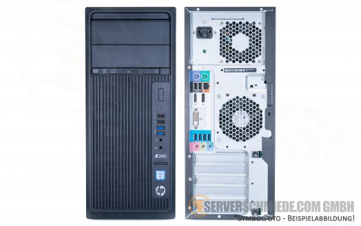 HP Z240 Tower Workstation Intel Core i3/i5/i7-6xxx DDR4 UDIMM, ECC and non-ECC, PCIe x16 3.0 Workstation -CTO-