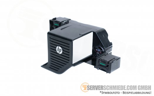 HP Z620 1st CPU RAM Chassis FAN Set Gehäuselüfter Air baffle 644316-001