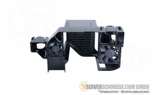 HP Z620 1st CPU RAM Chassis FAN Set Gehäuselüfter Air baffle 644316-001