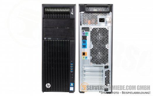 HP Z640 1x Intel XEON E5-2600 v3 v4 8x DDR4 2x PCIe x16 3.0 High End Workstation 925W PSU