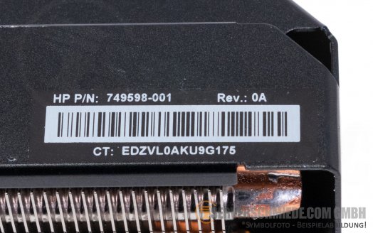 HP Z840 Heatsink CPU Kühler 749598-001
