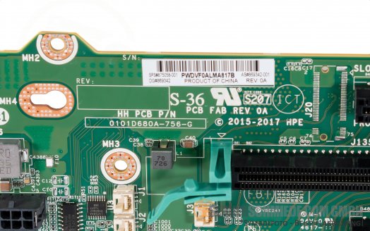 HP Primary Secondary PCIe x8 / x16 / x8 2nd GPU ready 2nd Riser DL380 Gen10 869342-001