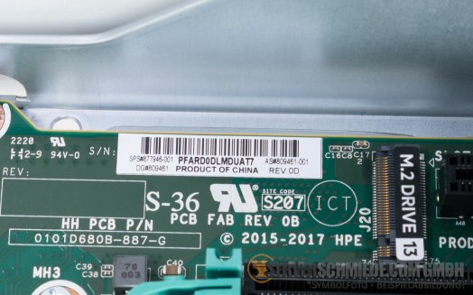 HPE DL380 DL560 Gen10 1st Primary Riser PCIe x8 / x16 / x8 1x M.2 with Cage 826701-B21