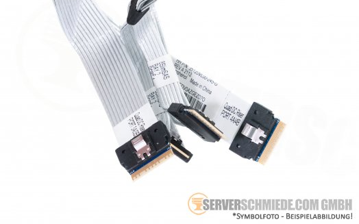 HPE Slim SAS NVMe Cable DL380 Gen10 Bay 2 - 8 to 16x NVMe Port 3+4 869813-001