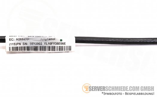 IBM 80cm Kabel DAC copper 40Gb 2x QSFP+ 40 Gigabit 56 Gigabit 98Y2902