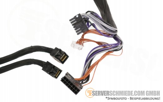IBM 10x SFF SAS SATA drive Backplane Kit inkl. bracket Expander + cables  for x3550 M5 00FJ758