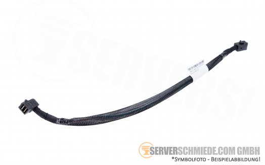 IBM 35cm SAS Kabel 1x SFF-8643 gerade 1x SFF-8643 winkel 00FC268