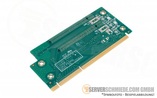 IBM x3650 M5 Riser Card with Cage 2x PCIe x16 (x8 lanes) 1x ML2 Slot 00FK630 00KA536