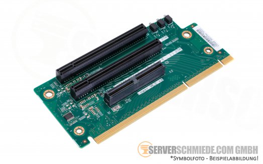 IBM x3650 M5 Riser Card with Cage 2x PCIe x16 (x8 lanes) 1x ML2 Slot 00FK630 00KA536