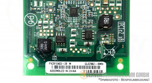IBM 42D0512 Qlogic QLE2562 2x 8Gb FC PCIe x4 Dual Port 8 Gigabit Fibre Channel SAN HBA Controller