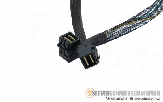 IBM 60cm SAS Cable 1x SFF-8643 winkel 1x SFF-8643 gerade 00KG404 00KC954 for x3550 M5