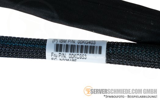 IBM 60cm SAS Kabel 2x SFF-8643 gerade 00KC953