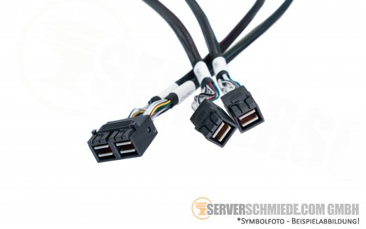 IBM 80cm SAS Kabel 1x double SFF-8643 2x SFF-8643 01KN060