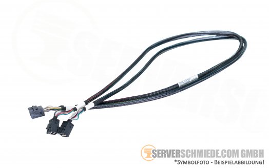 IBM 80cm SAS Kabel 1x double SFF-8643 2x SFF-8643 01KN060