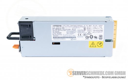 IBM 900W x3650 M4 M5 PSU Netzteil 80 Plus Platinum 94Y8192