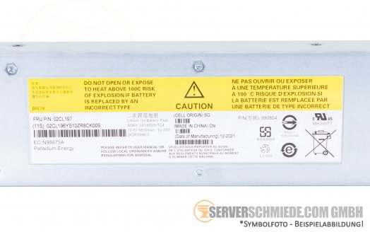 IBM Flash System 840 900 9843-AE3 AE1 AE2 Cache Backup Battery 02CL197 +NEW+