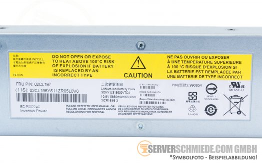 IBM Flash System 840 900 9843-AE3 AE1 AE2 Cache Backup Battery Recertified 2024 02CL197