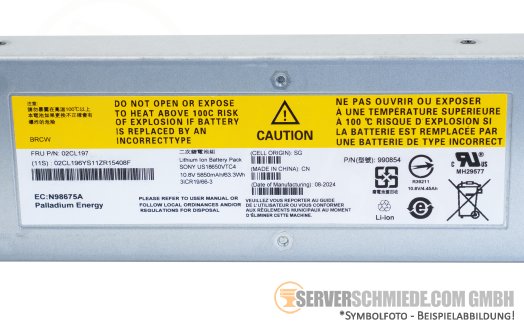 IBM Flash System 840 900 9843-AE3 AE1 AE2 Cache Backup Battery Recertified 2025 02CL197