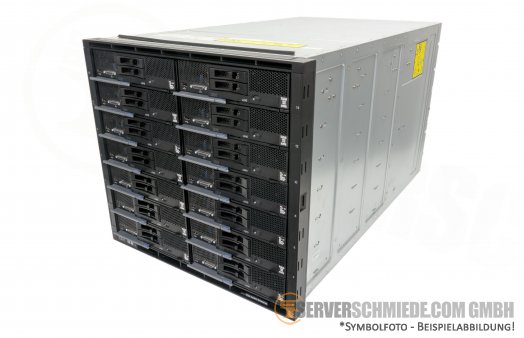 IBM Flex System Enterprise Blade Center Server Chassis 8721 14-Bay 6x 2500W PSU 2x CMM Management 10x FAN -CTO-