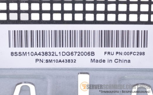 Lenovo IBM TD350 HDD drive bay blank filler 8x 2,5
