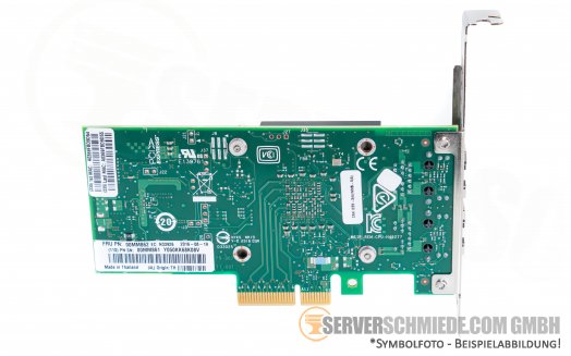 Intel IBM X550-T2 LAN Controller 10 Gigabit Dual Port Converged Ethernet - 2x 10GbE RJ-45 Kupfer copper 00MM862