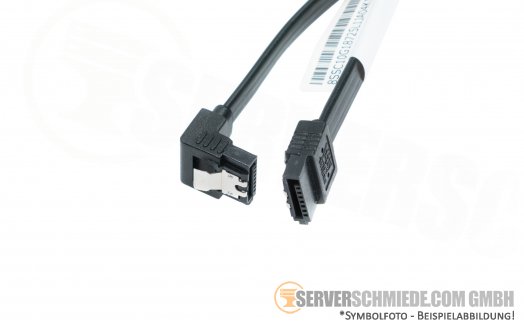 IBM Lenovo 45cm SATA-3 Kabel cable 1x winkel 1x gerade 04X2740