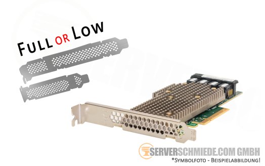 IBM Lenovo 930-16i 4GB 12G SAS 4x SFF-8643 Raid Storage Controller 0, 1, 10, 5, 50, 6, 60 01KN508