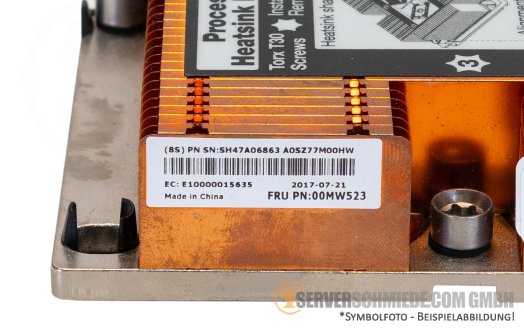 IBM Lenovo D2 SD530 Heatsink  CPU Kühler CPU 2 00MW523