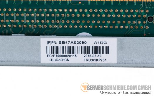 IBM Lenovo SR630 1x LP Riser 1x PCIe3 x16 01GV301 inkl. Bracket 01KP731