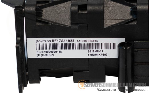 IBM Lenovo SR630 Fan Gehäuselüfter 01KP697 01KP696