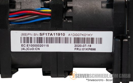 IBM Lenovo SR630 Fan Gehäuselüfter 01KP697 01KP696