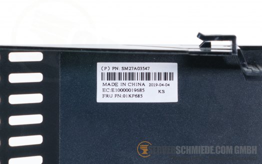 IBM Lenovo SR650 Airduct Filler for CPU2 01KP685 Thinkagile