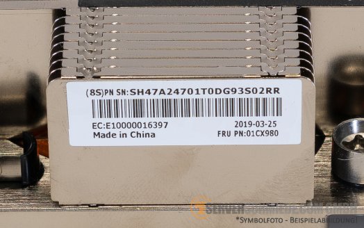 IBM Lenovo Standard Performance Heatsink CPU Kühler max. 165W SR850 SR860 SR950 01CX980